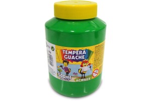 TEMPERA GUACHE ACRILEX PT 500ML VERDE