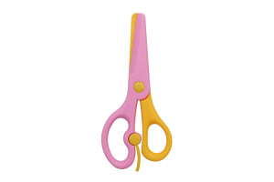 TESOURA ESCOLAR KIDS SEM LAMINA LEOARTE