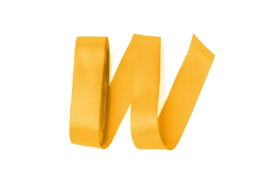 FITA DE CETIM 10M X 38MM AMARELO