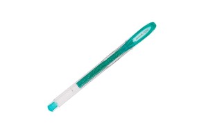 CANETA GEL GLITTER UNIBALL SIGNO VERDE